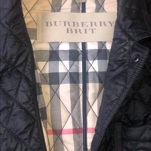 Burberry men’s quilted jacket